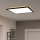 Eglo - LED RGBW Prigušiva stropna svjetiljka za kupaonicu LED/17W/230V 2700-6500K 50x50cm IP44 crna ZigBee
