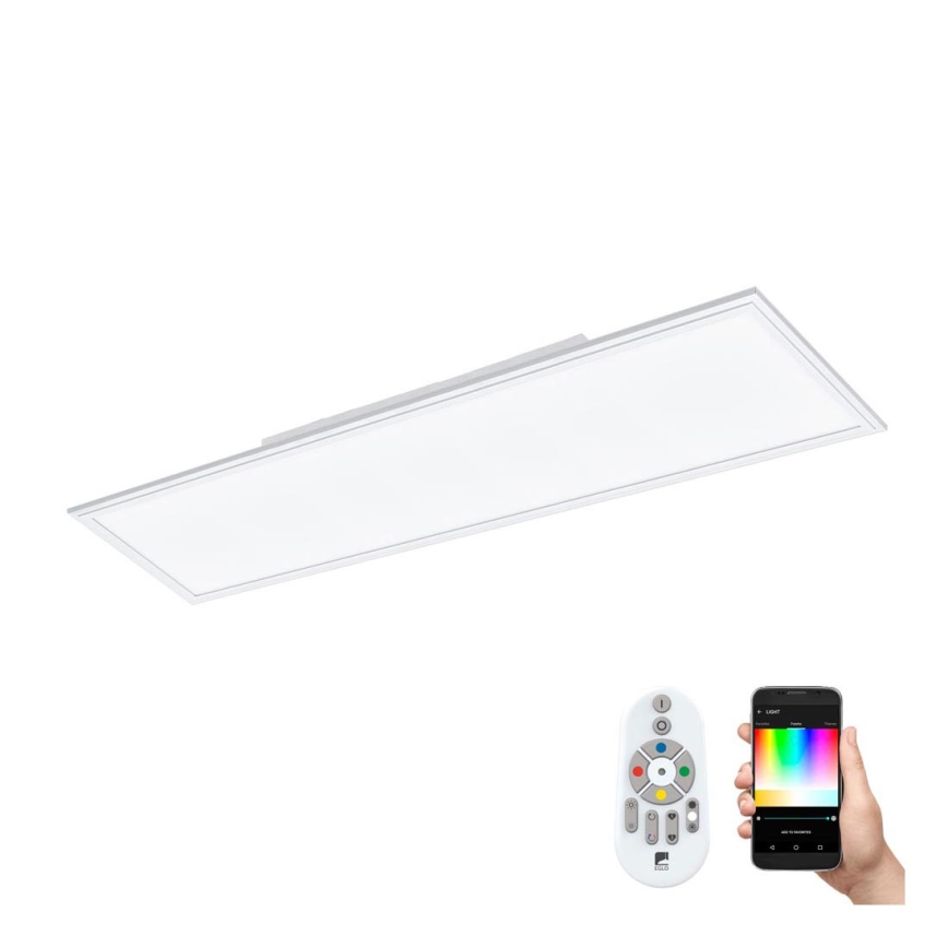 Eglo - LED RGBW Prigušiva svjetiljka SALOBRENA-C LED/34W + daljinski upravljač