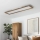 Eglo - LED RGBW Prigušivi nadgradni/ugradbeni panel SALOBRENA-C WOOD LED/34W/230V 2700-6500K 34x124 cm smeđa + daljinski upravljač