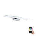 Eglo - LED RGBW prigušivo kupaonsko ogledalo svjetlo 15,6W/230V IP44 ZigBee