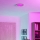 Eglo - LED RGBW Prigušivo kupaonsko stropno svjetlo LED/11,2W/230V 2700-6500K pr. 21,1 cm IP44 matni krom