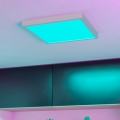Eglo - LED RGBW prigušivo kupaonsko stropno svjetlo LED/13,5W/230V 2700-6500K 29,5x29,5 cm IP44 bijela