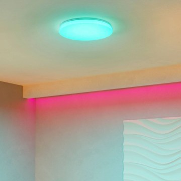 Eglo - LED RGBW prigušivo stropno svjetlo LED/20W/230V promjer 43 cm