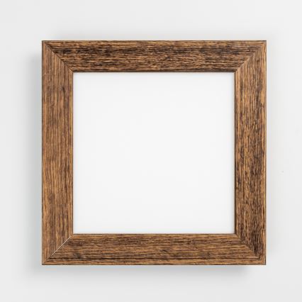 Eglo - LED RGBW panel za površinsku montažu s mogućnošću prigušivanja SALOBRENA-C WOOD LED/16W/230V 2700-6500K 34x34 cm smeđa + daljinski upravljač