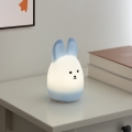 Eglo - LED RGBW Punjivo dječje noćno svjetlo na dodir LED/5W/5V 1200 mAh zec