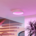 Eglo - LED RGBW stropna svjetiljka s prigušivanjem LED/19,6W/230V 2700-6500K promjer 35 cm bijela