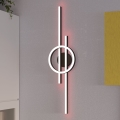 Eglo - LED RGBW stropna svjetiljka s prigušivanjem LED/23,5W/230V 2700-6500K crna + daljinski upravljač