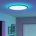 Eglo - LED RGBW stropna svjetiljka za kupaonicu s prigušivanjem LED/16,8W/230V 2700-6500K promjer 50 cm IP44 bijela ZigBee
