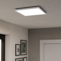 Eglo - LED RGBW stropna svjetiljka za kupaonicu s prigušivanjem LED/17,6W/230V 2700-6500K 39x39 cm IP44 bijela ZigBee