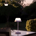 Eglo - LED RGBW vanjska lampa s dodirnim upravljanjem i prigušivanjem 2u1 LED/1,5W/5V 2600 mAh IP54 ljubičasta