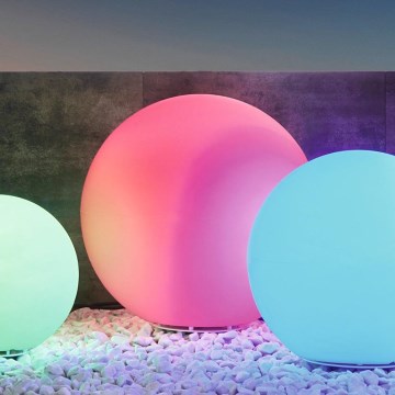 Eglo - LED RGBW Vanjska podna lampa MONTEROLO-C 1xLED/9W/230V IP65