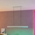 Eglo - LED RGBW viseći luster na sajli s mogućnošću prigušivanja LED/19W/230V 2700-6500K siva