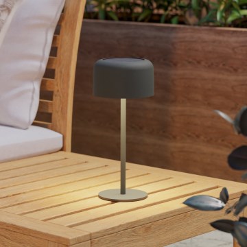 Eglo - LED solarna punjiva dodirna stolna lampa LED/2,8W/3,7V 1800 mAh IP44 zelena