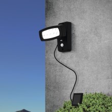 Eglo - LED Solarna zidna svjetiljka sa senzorom LED/1,2V IP44