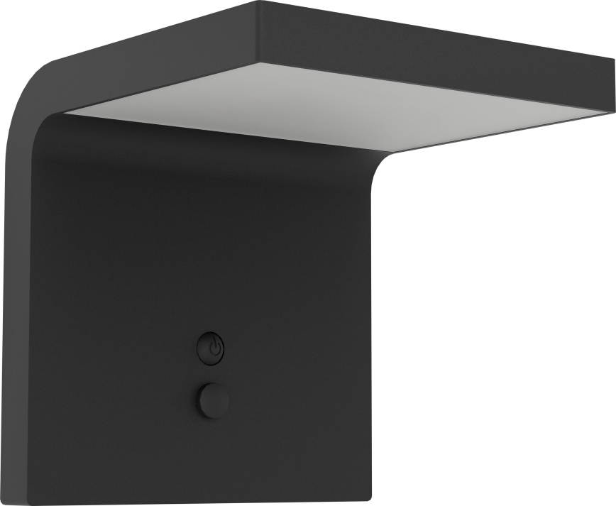 Eglo - LED Solarna zidna svjetiljka sa senzorom LED/6,5W/3,7V 2400 mAh IP44