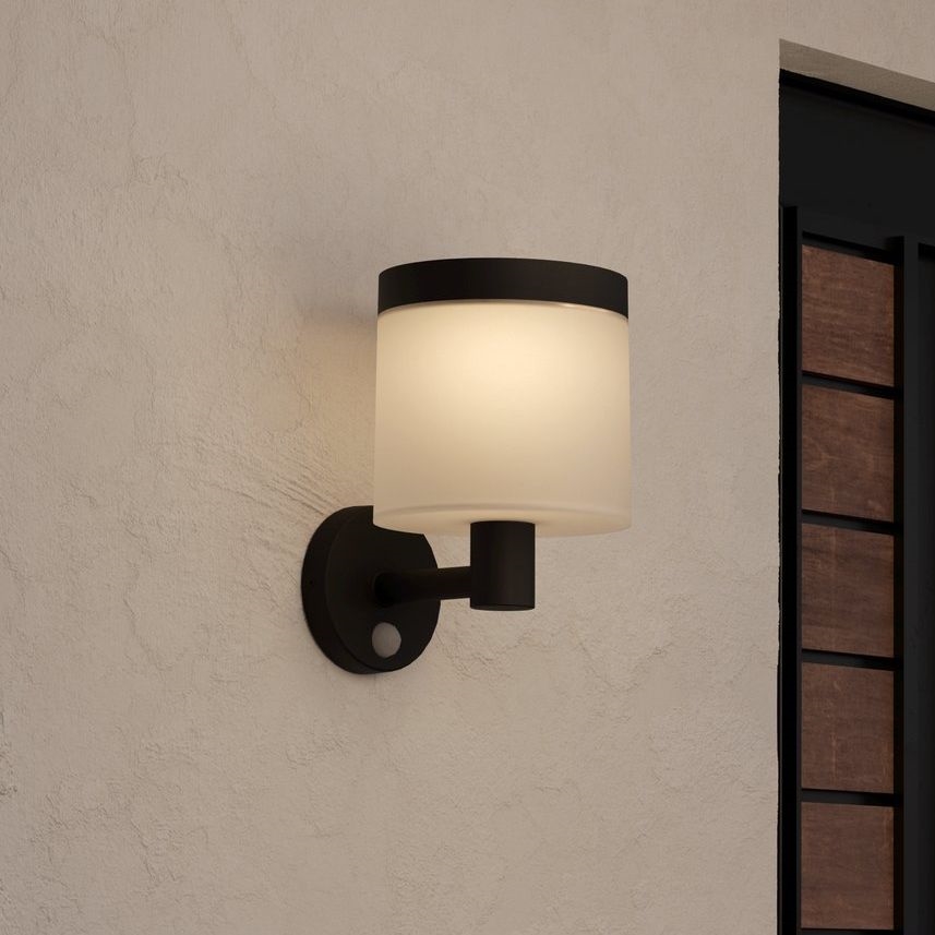 Eglo - LED Solarna zidna svjetiljka sa senzorom LED/7,5W/3,7V 2200 mAh IP44