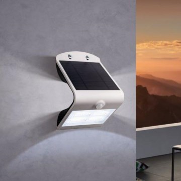 Eglo - LED Solarno svjetlo sa senzorom LED/3,2W/3,7V 2000 mAh IP54