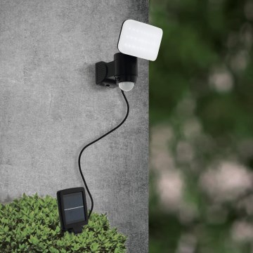 Eglo - LED Solarno zidno svjetlo s senzorom LED/3,7V 1800 mAh IP44