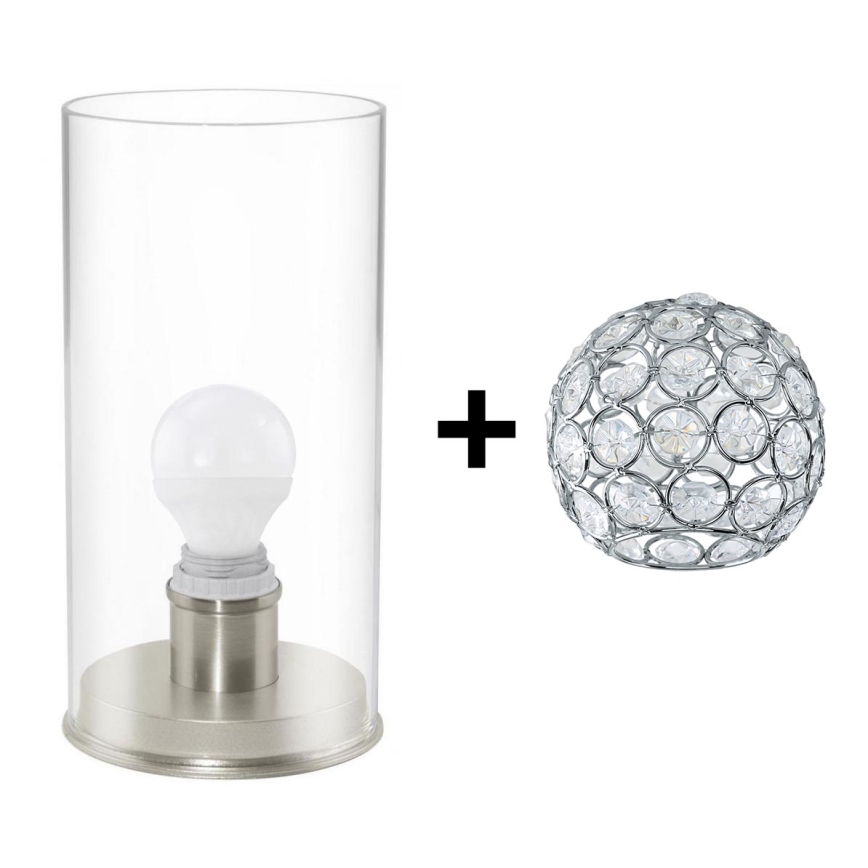 Eglo - LED Stolna lampa MY CHOICE 1xE14/4W/230V mat krom