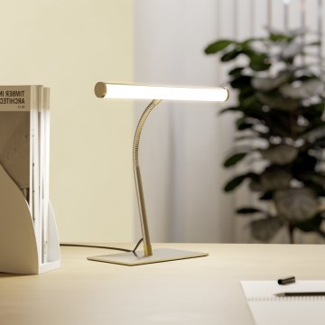 Eglo - LED stolna lampa s dodirnim prigušivačem LED/5W/230V 2700/4000/6500K matni krom