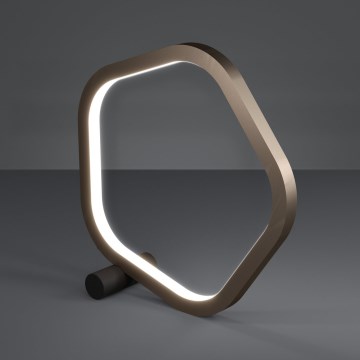 Eglo - LED stolna lampa s mogućnošću prigušivanja LED/7W/230V 2200-6500K mesing