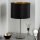 Eglo - LED  Stolna lampa TUNJA 1xE27/60W/230V 38,5 cm mat krom/crna