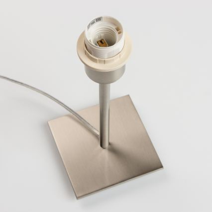 Eglo - LED stolna lampa TUNJA 1xE27/60W/230V kremasta