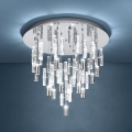 Eglo - LED stropna svjetiljka 15xLED/2,6W/230V 2200/3000/4000K Ø 50 cm sjajni krom