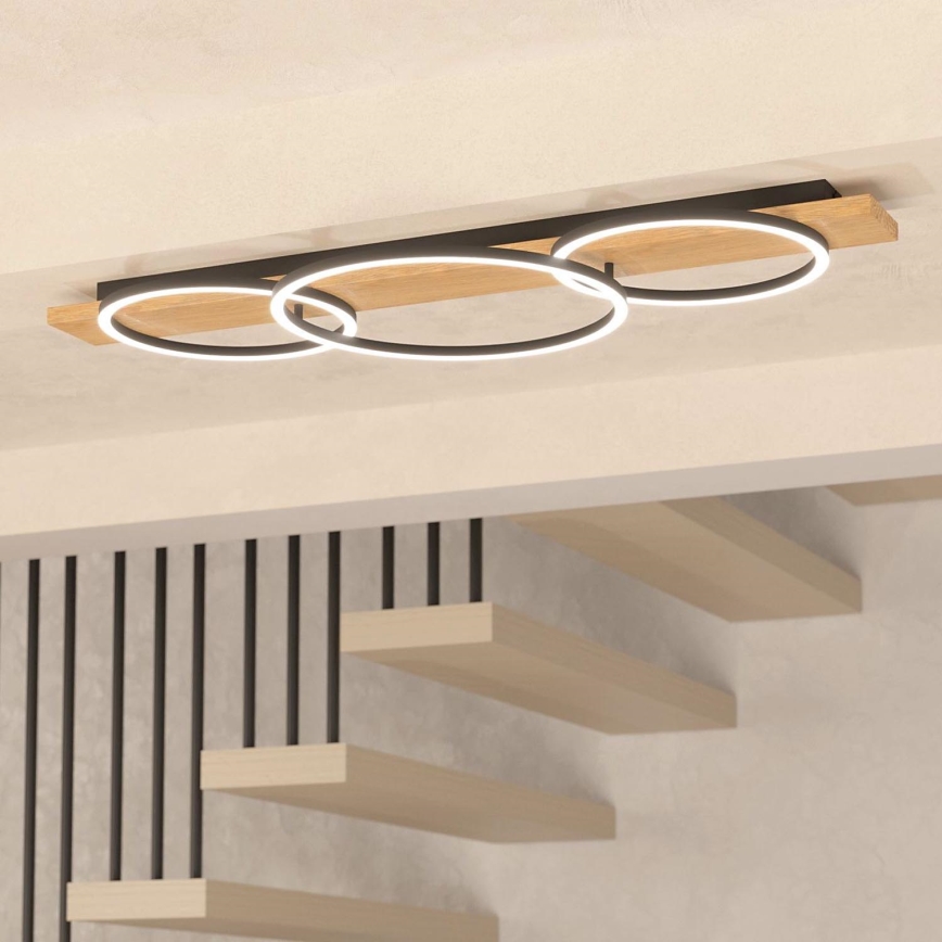 Eglo - LED Stropna svjetiljka 2xLED/12W/230V + 1xLED/12W