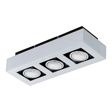 Eglo - LED stropna svjetiljka 3xGU10-LED/5W/230V