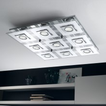 Eglo - LED Stropna svjetiljka 9xGU10/3W/230V