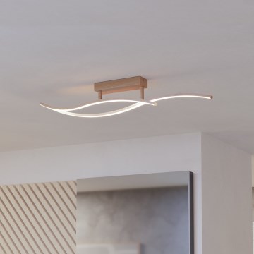 Eglo - LED Stropna svjetiljka LED/12W/230V 4000K bež