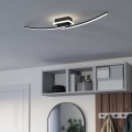 Eglo - LED Stropna svjetiljka LED/12W/230V 4000K crna