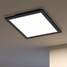 Eglo - LED Stropna svjetiljka LED/14W/230V 30x30 cm crna
