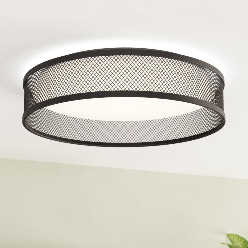 Eglo - LED Stropna svjetiljka LED/20W/230V crna