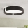Eglo - LED stropna svjetiljka LED/20W/230V Ø 37 cm crna