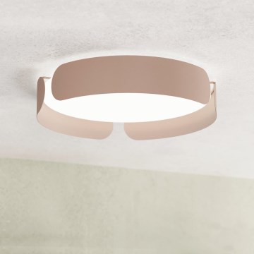 Eglo - LED stropna svjetiljka LED/20W/230V Ø37 cm smeđa