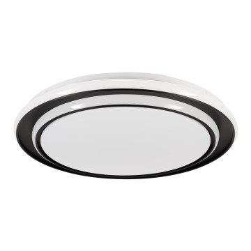 Eglo - LED stropna svjetiljka LED/36W/230V 2700/4000/6500K prom. 49 cm crna