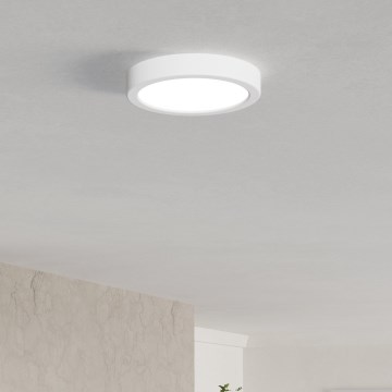 Eglo - LED stropna svjetiljka LED/7,5W/230V 2700/4000/6500K Ø 16,6 cm bijela