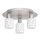 Eglo - LED Stropna svjetiljka MY CHOICE 3xE14/4W/230V krom/bijela