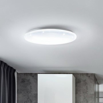Eglo - LED stropna svjetiljka s mogućnošću prigušivanja LED/40W/230V + daljinski upravljač