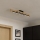Eglo - LED stropna svjetiljka s prigušivanjem 2xLED/10W/230V 3000K crna/bež