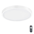 Eglo - LED stropna svjetiljka s prigušivanjem LED/14W/230V + daljinsko upravljanje, promjer 22,5 cm