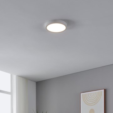 Eglo - LED stropna svjetiljka sa senzorom FUEVA LED/17W/230V 3000K Ø 21 cm