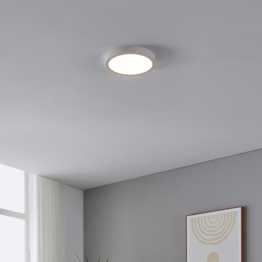 Eglo - LED Stropna svjetiljka sa senzorom FUEVA LED/17W/230V 3000K ø  21cm