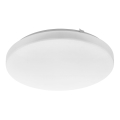Eglo - LED Stropna svjetiljka sa senzorom pohybu LED/15,5W/230V 3000K pr. 33 cm bijela