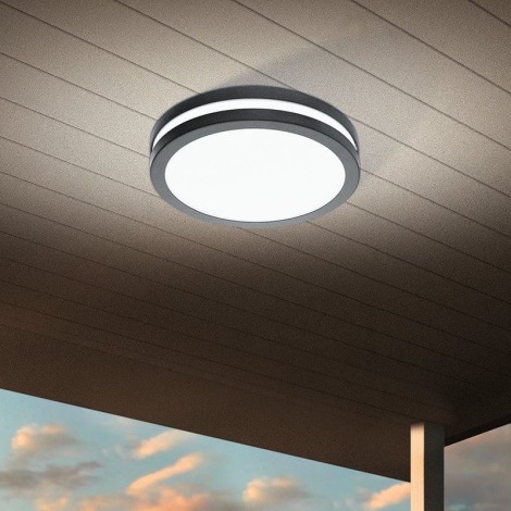 Eglo - LED stropna svjetiljka za kupaonice za prigušivanje LOCANA-C LED/14W/230V Bluetooth IP44