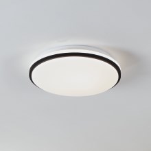 Eglo - LED Stropna svjetiljka za kupaonicu LED/15,6W/230V IP44 crna