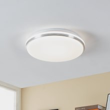 Eglo - LED Stropna svjetiljka za kupaonicu LED/15,6W/230V IP44 krom