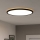 Eglo - LED Stropna svjetiljka za kupaonicu LED/16,8W/230V 2700/4000/6500K pr. 50 cm IP44 crna